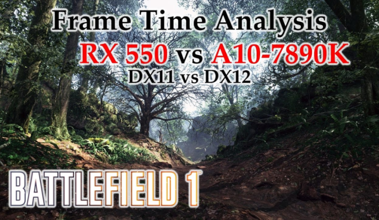 RX 550 vs A10-7890K APU